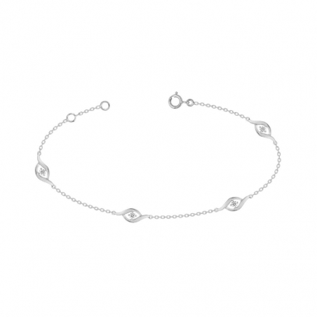 Bracelet femme, homme, or & argent : jonc, gourmette, manchette (4) - bracelets-or-375-1000 - edora - 1