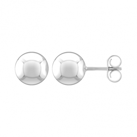 Boucles d’oreilles puce or, argent & clous d’oreille argent, or (5) - puces - edora - 1
