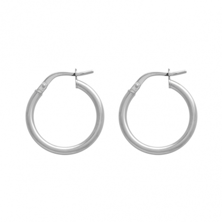 Créoles plaqué or : boucles d’oreilles créoles plaqué or - accueil - edora - 1