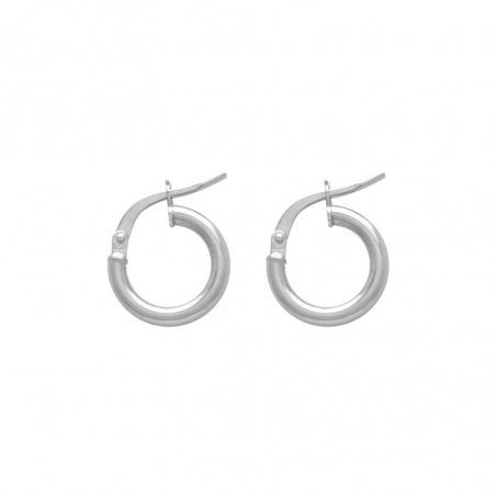 Créoles plaqué or : boucles d’oreilles créoles plaqué or - accueil - edora - 1