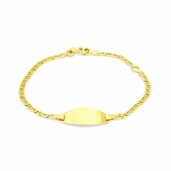 Bracelet 87307158 375 or jaune FAVS Femme Bijoux Bracelets en coloris Métallisé 