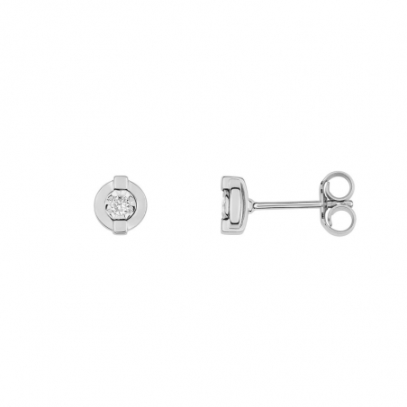 Boucles d’oreilles puce or, argent & clous d’oreille argent, or - accueil - edora - 1