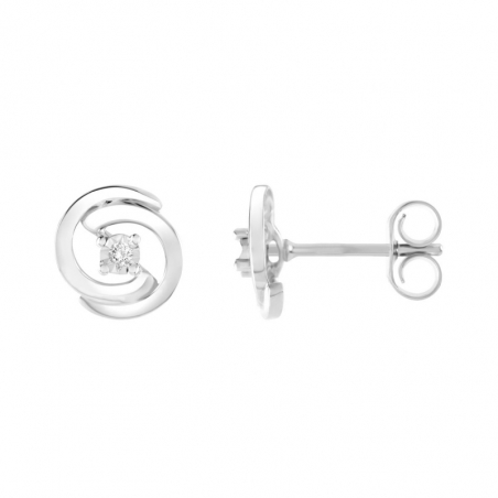 Boucles d’oreilles puce or, argent & clous d’oreille argent, or - puces - edora - 1