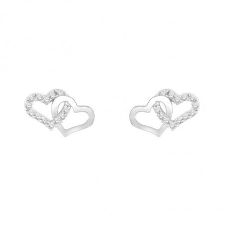 Boucles d’oreilles puce or, argent & clous d’oreille argent, or (2) - puces - edora - 2