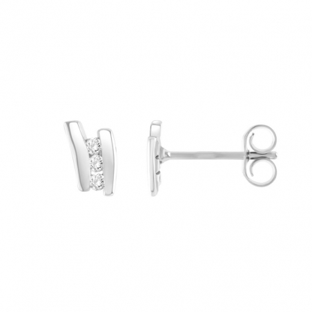 Boucles d’oreilles puce or, argent & clous d’oreille argent, or (3) - puces - edora - 1
