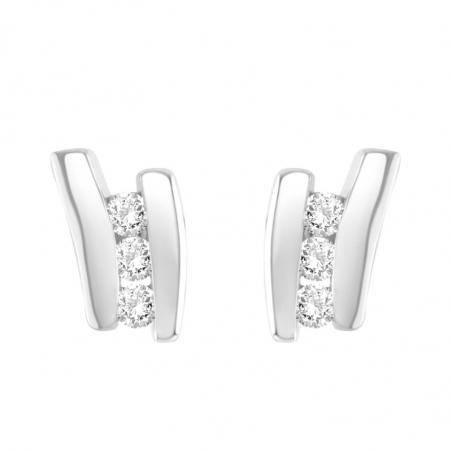 Boucles d’oreilles puce or, argent & clous d’oreille argent, or (3) - puces - edora - 2
