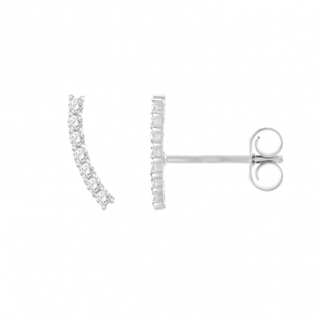 Boucles d’oreilles puce or, argent & clous d’oreille argent, or - puces - edora - 1