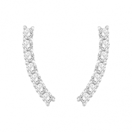 Boucles d’oreilles puce or, argent & clous d’oreille argent, or - puces - edora - 2