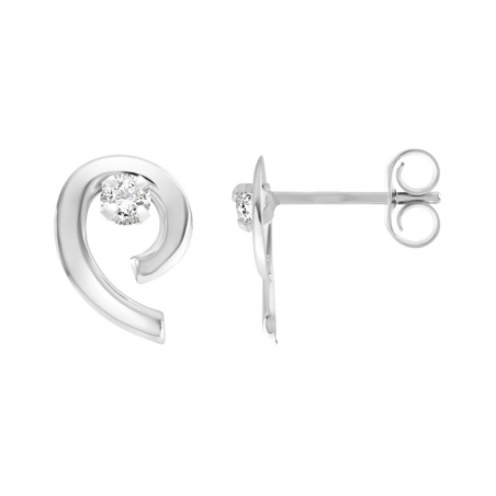 Boucles d’oreilles puce or, argent & clous d’oreille argent, or - puces - edora - 1