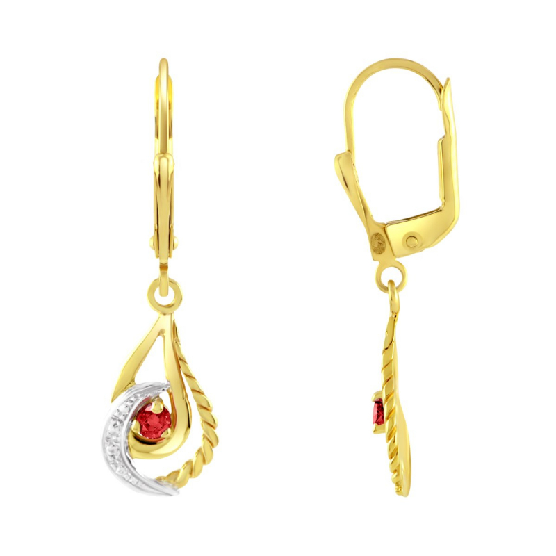 Boucles d'Oreilles Pendantes Or, Boucles d'Oreilles Pendantes Femme, 1022450