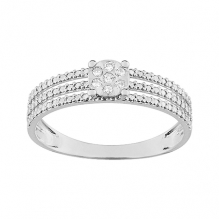 Bague homme & bague femme - bague argent, solitaire, or & or rose (15) - bagues-or-375-1000 - edora - 1