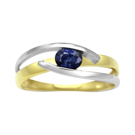 Bague homme & bague femme - bague argent, solitaire, or & or rose (3) - solitaires - edora - 1