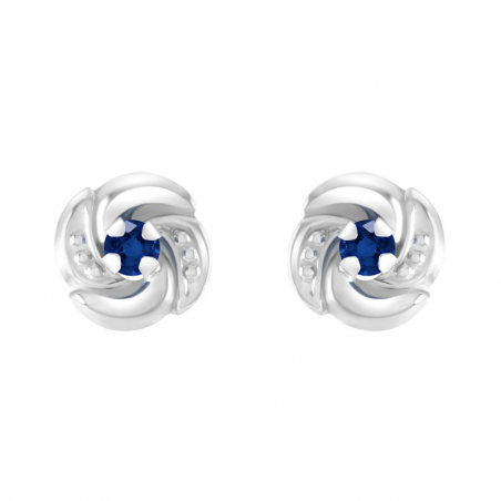 Boucles d’oreilles puce or, argent & clous d’oreille argent, or - puces - edora - 2