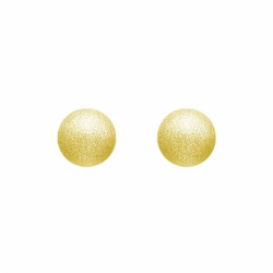 Boucles d'oreilles femme puces or 750/1000 jaune - boucles-d-oreilles-or-750-1000 - edora - 1