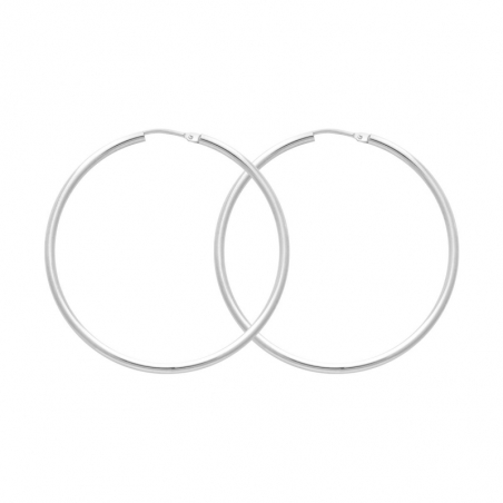 Boucles d'oreilles par matiere - creoles - edora - 1