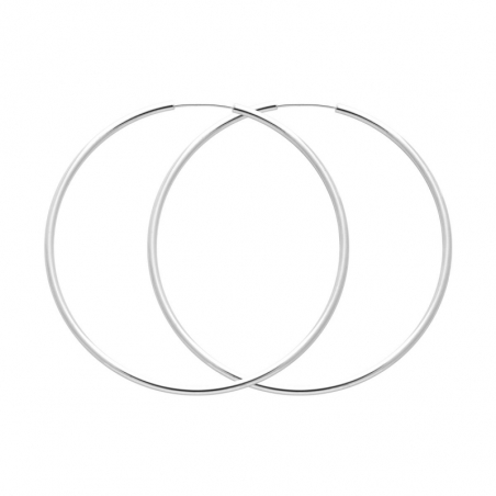 Boucles d'oreilles par matiere - creoles - edora - 1