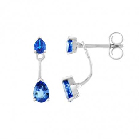Boucles d'oreilles par matiere - pendantes - edora - 1