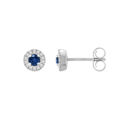 Boucles d’oreilles puce or, argent & clous d’oreille argent, or - puces - edora - 1