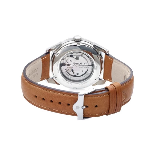 Montre Homme LIP HIMALAYA 40 CŒUR BATTANT Cuir Marron