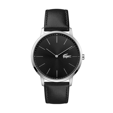 Montre homme lacoste moon cuir noir – analogiques