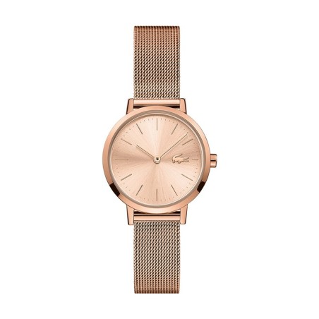 Montre femme lacoste acier doré rose – analogiques