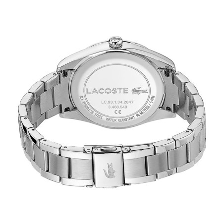 Monter femme lacoste acier argenté – analogiques