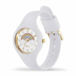 Montre enfant arc en ciel ice watch silicone blanc - montres - edora - 1
