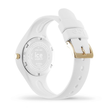 Montre enfant arc en ciel ice watch silicone blanc – analogiques