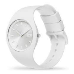 Montre ice watch medium colour silicone blanc - montres - edora - 1
