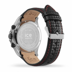 Montre homme chronographe ice watch cuir noir - montres - edora - 2