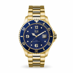 Montre homme ice watch steel gold / blue - l - analogiques - edora - 0