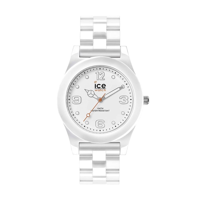 Montre slim ice watch résine blanche - montres - edora