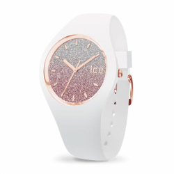 Montre femme ice watch lo white / pink - s - analogiques - edora - 0
