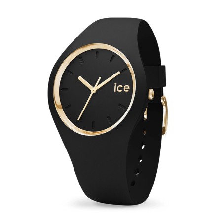 Montre femme ice watch glam black - m – analogiques