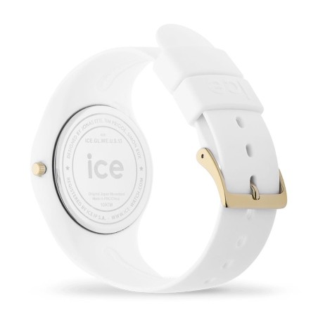 Montre femme ice watch glam white - m – analogiques