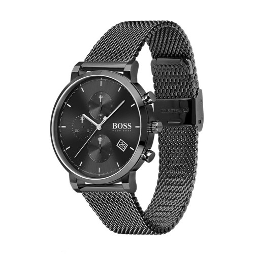 Montre Homme HUGO BOSS Chronographe Acier Noir