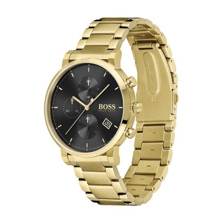 Montre Homme HUGO BOSS Chronographe Acier Doré