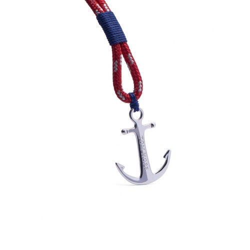 Bracelet TOM HOPE ARCTIC BLUE S ARGENT 925/1000 et Cordon