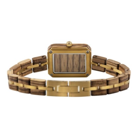 Montre femme greentime bois zebre – analogiques