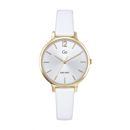 Montre femme Girl Only cuir blanc