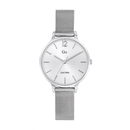 Montre femme Girl Only maille milanaise argenté