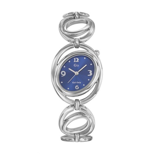 Montre femme Girl Only métal chromé