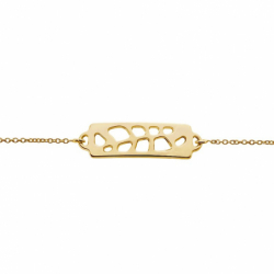 Bracelet chaine femme - chaine en or, argent & plaqué or femme - plus-de-bracelets-femmes - edora - 2