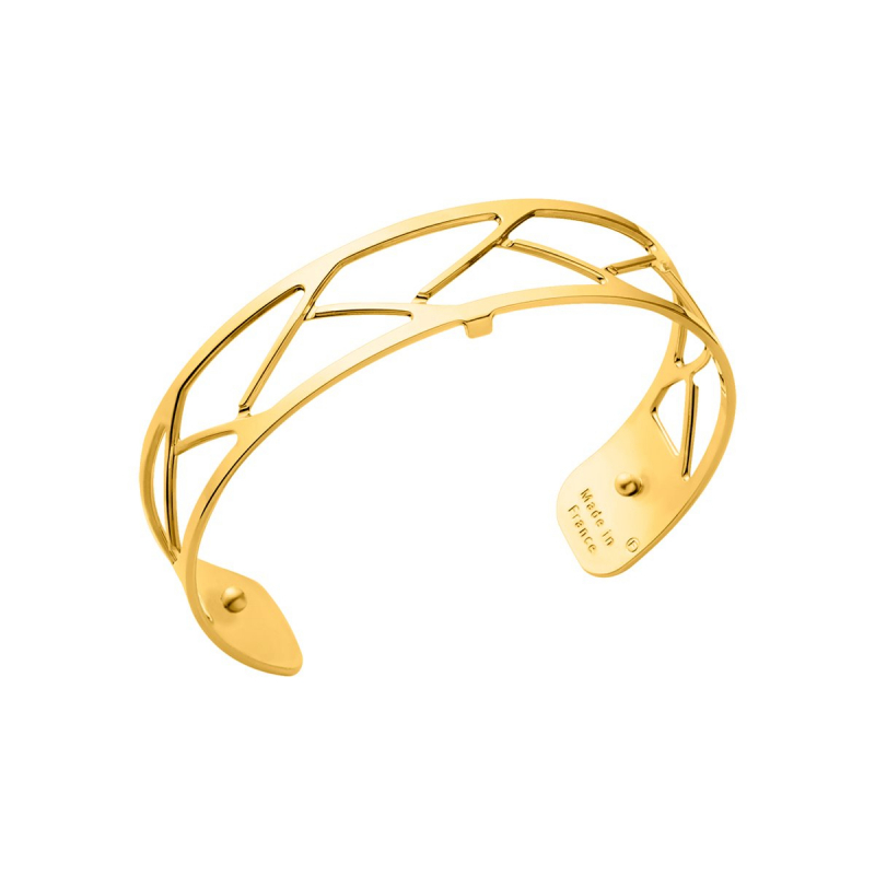 Manchette femme 14mm m les georgettes tresse laiton doré - manchettes - edora Manchette femme 14mm m les georgettes tresse laiton doré - manchettes - edora
