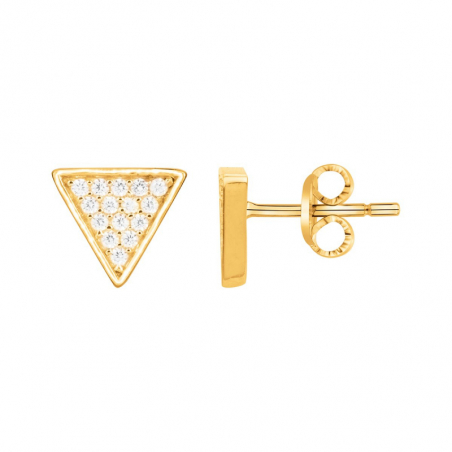 Boucles d’oreilles puce or, argent & clous d’oreille argent, or (3) - accueil - edora - 1