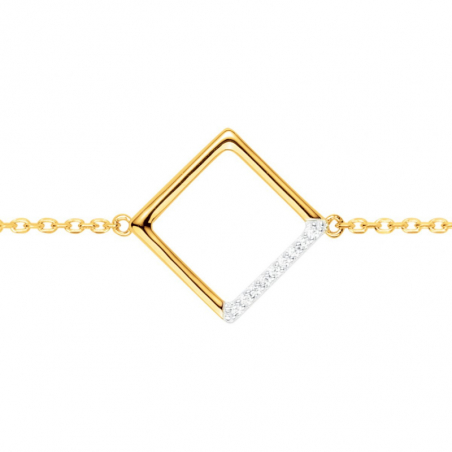 Edora plaque or (5) - bracelets-plaque-or - edora - 2