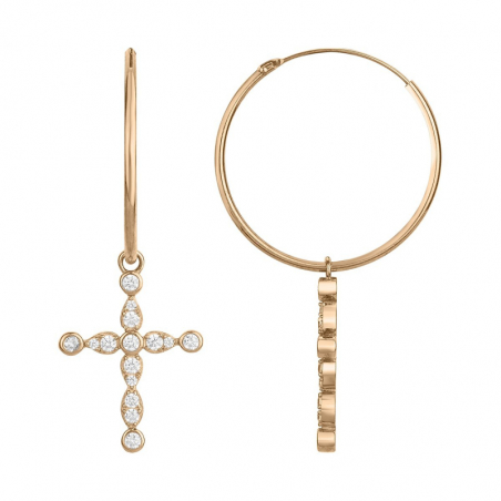 Boucles d’oreilles femme: pendantes, créoles, puces & piercing (4) - - edora - 1