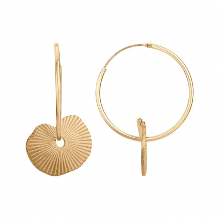 Creoles femme: créoles argent, or 18 carats & créoles or blanc - accueil - edora - 1