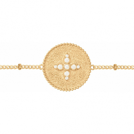 Bijoux promo & promotion bijoux - soldes bijoux femme - bracelets-plaque-or - edora - 2