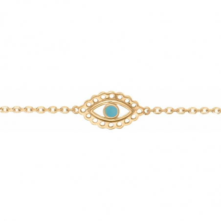 Bracelet femme, homme, or & argent : jonc, gourmette, manchette (7) - bracelets-plaque-or - edora - 2